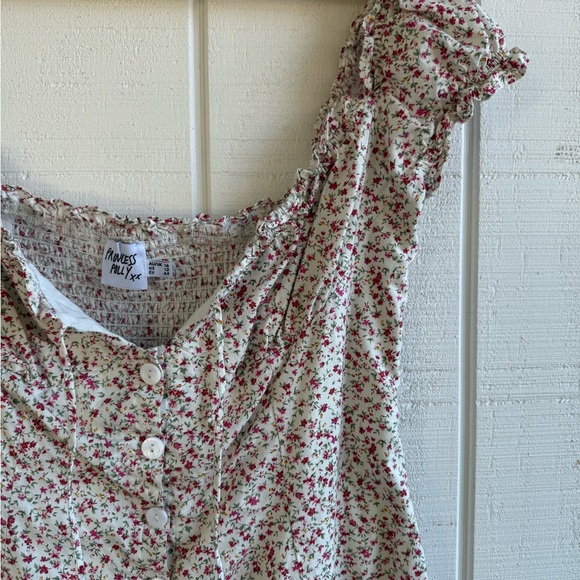 Princess Polly Sweet Pot Floral Button Down Dress - Picture 4 of 4